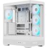 Aerocool P500B Digi-WT-v1, Tower Case White, Tempered Glass x 2 Корпуса