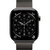 Apple Watch Series 11, Smartwatch Titanium Slate, Titanium Case, 46 mm, Milanese Strap Slate S/M, Cellular Smart-Watch Pulksteņi