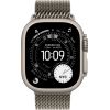 Apple Watch Ultra 3, Smartwatch titanium, 49 mm, Milanese bracelet titanium natural L, titanium case, cellular Smart-Watch Pulksteņi