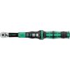 Wera torque wrench with reversible ratchet Click-Torque Lock A 5 black/green, 1/4" drive, 2.5 to 25 Nm Jaunumi -Dārzam