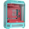 Thermaltake The Tower 600, tower case mint/red, tempered glass x 3 Datoru korpusi
