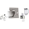 Kenwood Chef XL food processor KVL4140S silver, 1,200 watts, with mixing attachment and vegetable cutter Virtuves kombaini