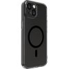 Evelatus Apple  iPhone 15 Plus Clear Case With MagSafe and Camera Protection Transparent Black Чехлы - альтернативные