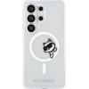 Karl Lagerfeld IML Choupette Peekaboo Logo Magnetic Case Aizsargapvalks priekš Samsung Galaxy S26 Ultra Neoriģinālie Maciņi