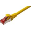 Kabelis Brackton Patch SF/UTP 7.5m CAT 6a Yellow Tīkla vadi