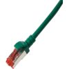Kabelis Brackton Patch SF/UTP 3m CAT 6a Green Сетевые кабели