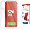 Samsung Galaxy S26 Ultra Real Screen Glass MM + Case By Displex Transparent Ekrānu aizsardzība