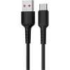 OEM Borofone X16 USB-C kabelis 100cm melns Data USB kabeļi