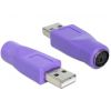 Logitech DELOCK ADAPTER PS2 FEMALE USB-A MALE