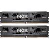 DDR5 Apacer NOX 32GB (2x16GB) 5200MHz CL40 1,25V Black RAM Operatīvā atmiņa