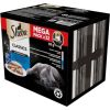 SHEBA Tray of Pate White Fish/Fish/Salmon/Tuna - wet cat food - 32x85 g Kaķu konservi