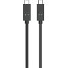USB-C to USB-C Cable Aukey, CB-TCC241, 240W, 0.8m (black) Data USB kabeļi