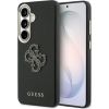 Guess   GUESS case for SAMSUNG S26 GUHCS26S5PS4RGGK (Grained Big 4G Metal Logo) black Ekrānu aizsardzība
