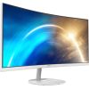 MSI PRO MP341CQWDE, LED monitor - 34 - white, WQHD, VA, curved, 100Hz panel Monitori