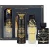 Lattafa Bade'e Al Oud For Glory Dárková sada EDP 100 ml, deospray 200 ml a vlasová mlha 50 ml 100ml Dāvanu komplekti