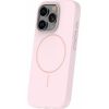 iLike Apple  iPhone 16 Pro Soft Touch Silicone case With Magnetic Light Pink Neoriģinālie Maciņi