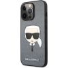 Karl Lagerfeld Apple  iPhone 13 Pro Saffiano Karl Head Case Silver Чехлы - альтернативные