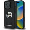 Karl Lagerfeld Monogram Karl&Chaoupette Head Pin Защитный Чехол для Apple iPhone 16 Pro Чехлы - альтернативные