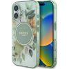 Guess IML Flower & Tonal Circle MagSafe Защитный Чехол для Apple iPhone 16 Plus Чехлы - альтернативные