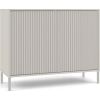 Top E Shop KAMARO 2D SLIM chest of drawers, cashmere colour Jaunumi -Dārzam