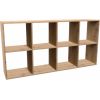 Top E Shop Topeshop MALAX 2X4 ARTISAN living room bookcase Jaunumi -Dārzam