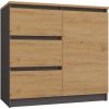 Top E Shop Topeshop 1D3S ANT/ART BA KPL chest of drawers Jaunumi -Dārzam