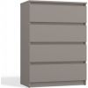 Top E Shop MALWA M4 CHEST OF DRAWERS, CLAY COLOUR Jaunumi -Dārzam