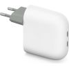 Google Pixel Flex Dual Port 67 W Fast Charger, USB-C, snow - Wall charger Telefonu lādētāji 220v