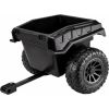 Lean Cars 5988-B Universal Trailer for Battery-Powered Vehicles Black Jaunumi, Bērnu preces