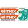 Elmex Junior Duopack Toothpaste 2x 75 ml 150ml Zobu pastas un mutes dobuma skalojamie līdzekļi