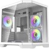Darkflash Darflash FT350 computer case + 5 aRGB fans (white) Datoru korpusi
