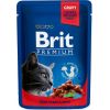 BRIT Premium Cat Beef Stew&Peas - wet cat food - 100g Kaķu konservi