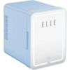 Mini lodówka z lusterkiem do makijażu LED ELLE 4L niebieska Auto ledusskapji termoelektriskie