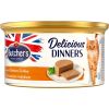 BUTCHER'S Delicious Dinners Chicken with turkey - wet cat food - 85 g Kaķu konservi