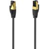 Hama Ethernet Cable, Cat 8, S/FTP Shielded, 0,5 m, black - Network cable Сетевые кабели, провода
