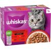 WHISKAS Saszetka sos Drób/Jag/Woł/Kur 80x85g Консервы кошек
