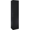 Jika augstais skapis Pure, 400x352 mm, h=1800 mm, 2D, matēts melns Skapīši un to durvis