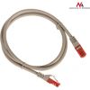 Maclean MCTV-301S Patchcord UTP cat6 Cable plug-plug 1m silver