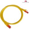 Maclean MCTV-301Y Patchcord UTP cat6 Cable plug-plug 1m yellow