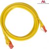 Maclean MCTV-303Y Patchcord UTP cat6 Cable plug-plug 3m yellow