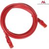 Maclean MCTV-303R Patchcord UTP cat6 Cable plug-plug 3m red