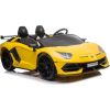 Lean Cars Auto na akumulator Lamborghini Aventador  SX2028 Żółty Новости - Детские товары