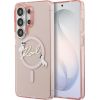 Karl Lagerfeld   KARL LAGERFELD case for SAMSUNG S26 Ultra KLHMS26L5HKSCAP (Magnetic IML KC Script) pink Neoriģinālie Maciņi