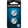Lithium battery mini everActive CR2025 - blister 2 pcs. Baterijas un akumulatori