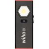 Wiha hand lamp 1,200 lm, flashlight black/red Dekoratīvais apgaismojums 