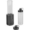 WMF KÜCHENminis Smoothie-to-go, Deep Black, Stand mixer (black (matt), 300 watts, container 0.6 liters) Mikseri
