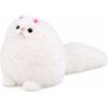 LeanToys Pluszowa Maskotka Przytulanka Duży Kot Z Długim Ogonem Biały 30 x 30 cm Мягкие игрушки