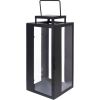 Artflow Laterna metāla Riga 20x20x35cm, melna Наружное освещение