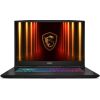 Notebook MSI Katana 17 HX B14WGK CPU Intel® CoreT i7 i7-14650HX 17.3 " 1920 x 1080 pixels RAM 16 GB DDR5-SDRAM SSD 1000 GB Discrete graphics NVIDIA GeForce RTX 5070 8 GB On-board graphics Yes Numeric keypad Yes OS installed Windows 11 Home Colour Black We Ноутбуки