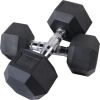 Sešstūra hanteles inSPORTline Hexclusive 25 kg Svaru ripas un stieņi